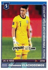 Cromo Odisseas Vlachodimos - Road to FIFA World Cup Qatar 2022 - Panini