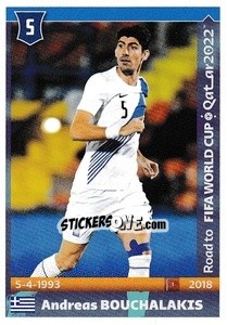 Sticker Andreas Bouchalakis - Road to FIFA World Cup Qatar 2022 - Panini