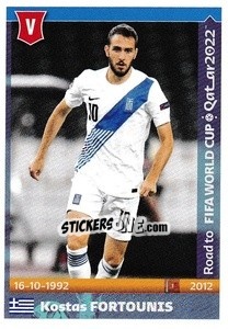 Cromo Kostas Fortounis - Road to FIFA World Cup Qatar 2022 - Panini