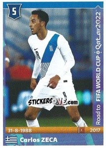 Cromo Carlos Zeca - Road to FIFA World Cup Qatar 2022 - Panini