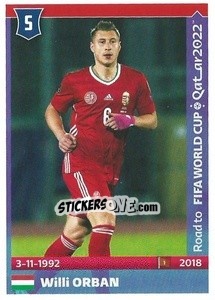 Figurina Willi Orban - Road to FIFA World Cup Qatar 2022 - Panini