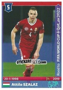 Sticker Attila Szalai - Road to FIFA World Cup Qatar 2022 n. 262 - Panini