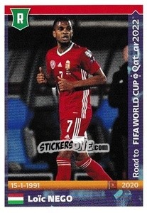 Sticker Loic Nego - Road to FIFA World Cup Qatar 2022 n. 265 - Panini