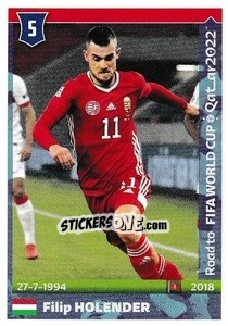 Cromo Filip Holender - Road to FIFA World Cup Qatar 2022 - Panini