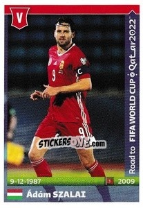 Cromo Adam Szalai - Road to FIFA World Cup Qatar 2022 - Panini