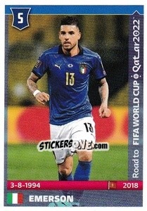 Sticker Emerson Palmieri - Road to FIFA World Cup Qatar 2022 n. 275 - Panini