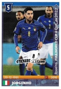 Sticker Jorginho - Road to FIFA World Cup Qatar 2022 - Panini