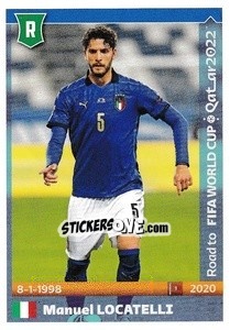 Sticker Manuel Locatelli - Road to FIFA World Cup Qatar 2022 n. 280 - Panini