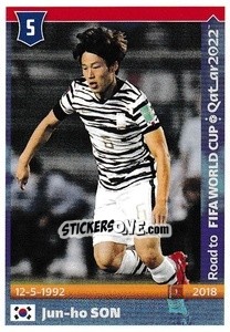 Figurina Jun-ho Son - Road to FIFA World Cup Qatar 2022 - Panini