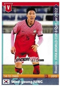 Sticker Woo-young Jung - Road to FIFA World Cup Qatar 2022 - Panini
