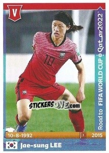 Sticker Jae-sung Lee - Road to FIFA World Cup Qatar 2022 - Panini