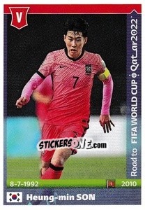 Figurina Heung-min Son - Road to FIFA World Cup Qatar 2022 - Panini