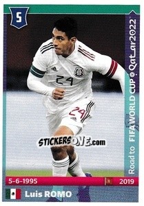 Sticker Luis Romo - Road to FIFA World Cup Qatar 2022 - Panini