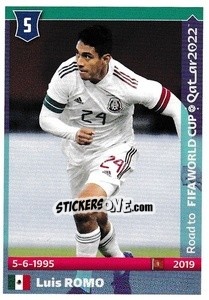 Figurina Luis Romo - Road to FIFA World Cup Qatar 2022 - Panini