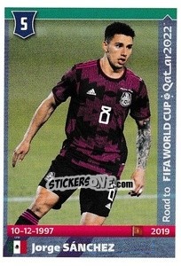 Sticker Jorge Sanchez - Road to FIFA World Cup Qatar 2022 n. 305 - Panini