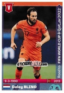 Sticker Daley Blind - Road to FIFA World Cup Qatar 2022 n. 317 - Panini