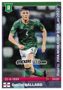 Sticker Daniel Ballard - Road to FIFA World Cup Qatar 2022 - Panini