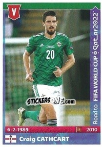 Sticker Craig Cathcart - Road to FIFA World Cup Qatar 2022 n. 333 - Panini