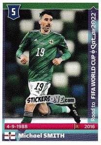 Sticker Michael Smith - Road to FIFA World Cup Qatar 2022 n. 337 - Panini