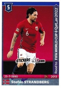 Sticker Stefan Strandberg - Road to FIFA World Cup Qatar 2022 n. 351 - Panini