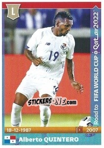 Sticker Alberto Quintero - Road to FIFA World Cup Qatar 2022 n. 367 - Panini
