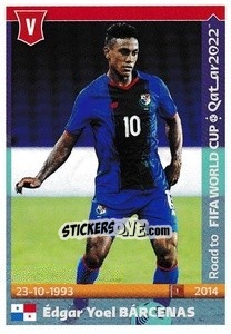 Sticker Edgar Yoel Barcenas - Road to FIFA World Cup Qatar 2022 n. 369 - Panini