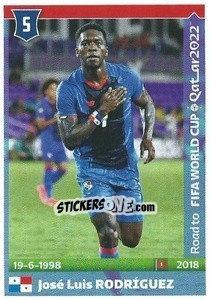 Sticker Jose Luis Rodriguez - Road to FIFA World Cup Qatar 2022 - Panini