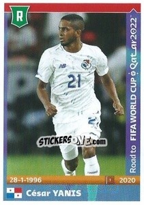 Sticker Cesar Yanis - Road to FIFA World Cup Qatar 2022 n. 373 - Panini