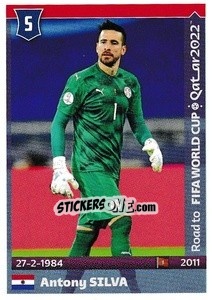Sticker Antony Silva - Road to FIFA World Cup Qatar 2022 n. 376 - Panini