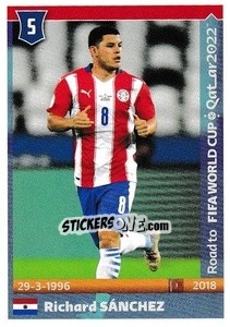 Sticker Richard Sanchez - Road to FIFA World Cup Qatar 2022 n. 385 - Panini