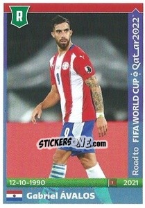 Sticker Gabriel Avalos - Road to FIFA World Cup Qatar 2022 - Panini