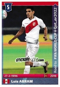 Sticker Luis Abram