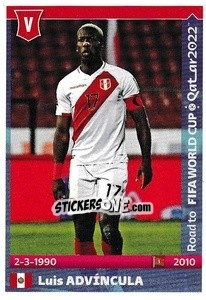 Sticker Luis Advincula - Road to FIFA World Cup Qatar 2022 n. 393 - Panini