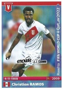 Sticker Christian Ramos - Road to FIFA World Cup Qatar 2022 n. 395 - Panini