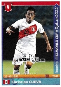 Figurina Christian Cueva - Road to FIFA World Cup Qatar 2022 - Panini