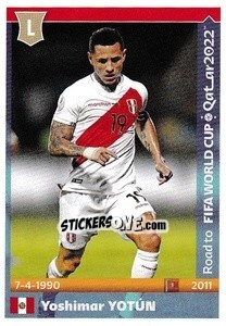 Sticker Yoshimar Yotun - Road to FIFA World Cup Qatar 2022 n. 401 - Panini