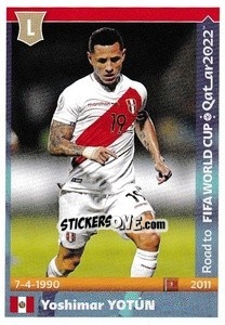 Sticker Yoshimar Yotun - Road to FIFA World Cup Qatar 2022 - Panini