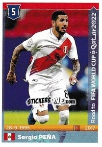 Sticker Sergio Pena - Road to FIFA World Cup Qatar 2022 n. 402 - Panini