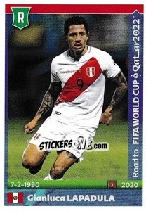 Sticker Gianluca Lapadula - Road to FIFA World Cup Qatar 2022 n. 404 - Panini