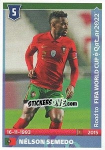 Sticker Nelson Semedo - Road to FIFA World Cup Qatar 2022 n. 423 - Panini