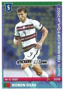 Sticker Ruben Dias - Road to FIFA World Cup Qatar 2022 n. 426 - Panini