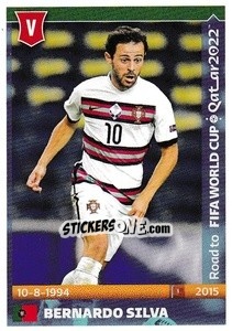 Sticker Bernardo Silva - Road to FIFA World Cup Qatar 2022 - Panini