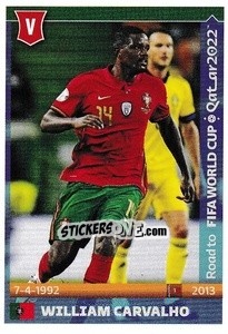 Cromo William Carvalho - Road to FIFA World Cup Qatar 2022 - Panini