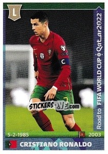 Figurina Cristiano Ronaldo - Road to FIFA World Cup Qatar 2022 - Panini