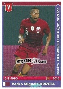 Sticker Pedro Miguel Correia - Road to FIFA World Cup Qatar 2022 - Panini
