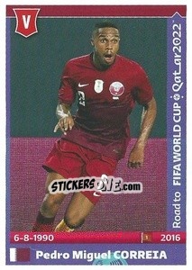 Figurina Pedro Miguel Correia - Road to FIFA World Cup Qatar 2022 - Panini