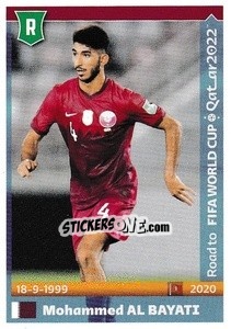 Sticker Mohammed Al Bayati - Road to FIFA World Cup Qatar 2022 n. 443 - Panini