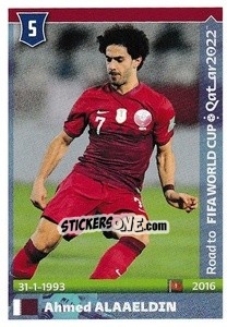 Sticker Ahmed Alaaeldin - Road to FIFA World Cup Qatar 2022 - Panini