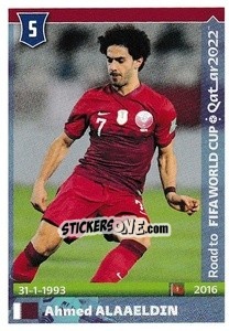 Sticker Ahmed Alaaeldin - Road to FIFA World Cup Qatar 2022 n. 449 - Panini