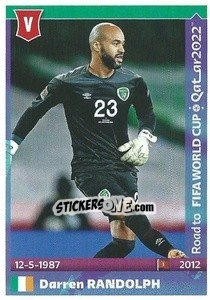 Sticker Darren Randolph - Road to FIFA World Cup Qatar 2022 n. 451 - Panini